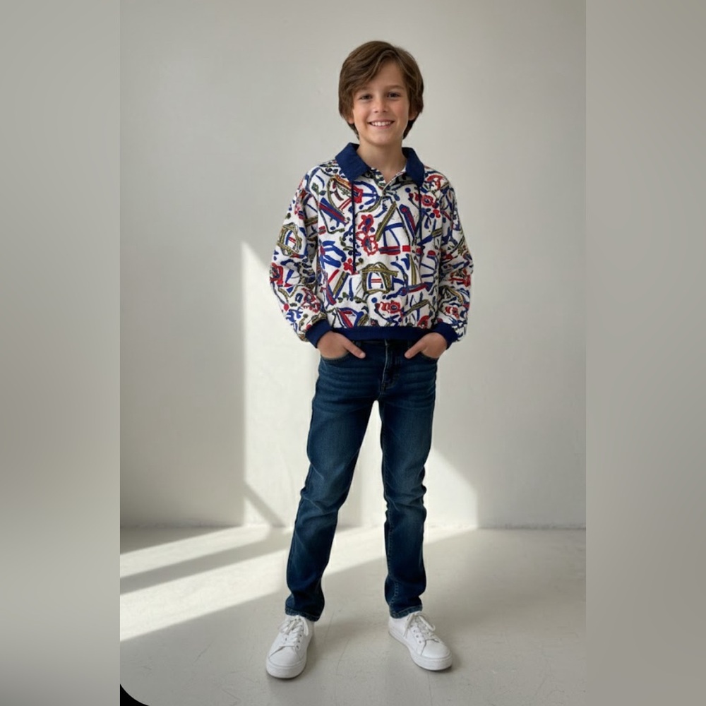 Colorful Kids Puffer Jacket by